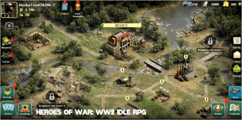 تحميل لعبة Heroes Of War: Ww2 Idle Rpg لعبة