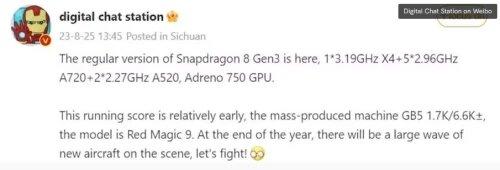 الكشف عن المزيد من مواصفات Snapdragon 8 Gen 3